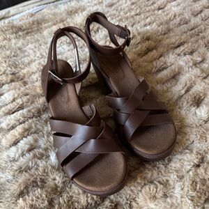 Timberland Dark Brown Women's Sandals